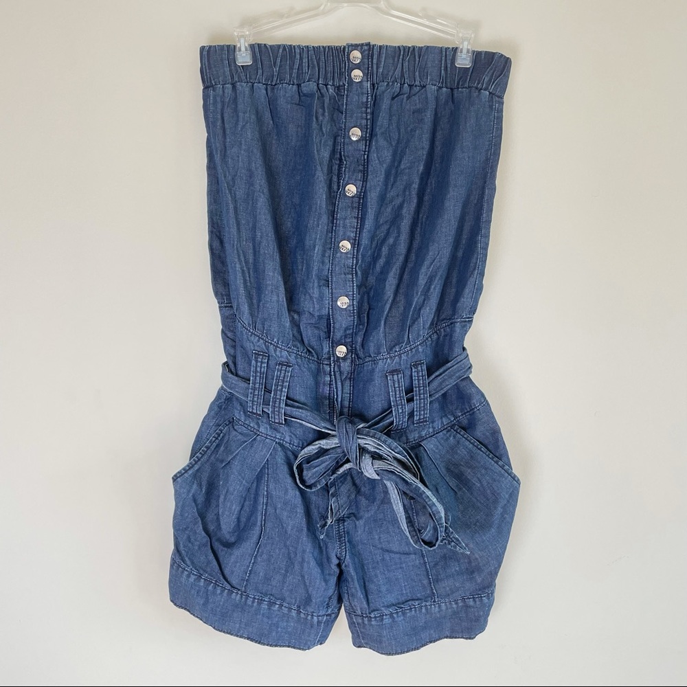 Miss Sixty strapless romper